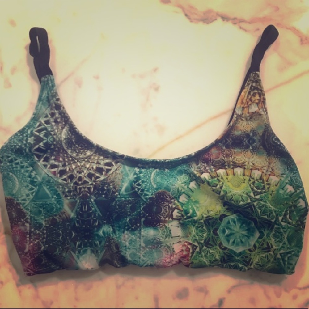 Onzie graphic print bra s/m
